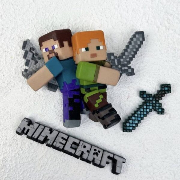 Forma silikonowa Zestaw Minecraft