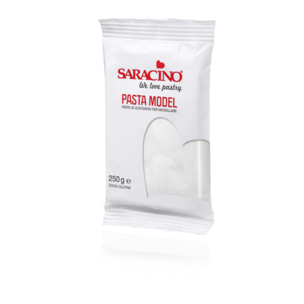 Masa cukrowa do modelowania biała Saracino, 250 g