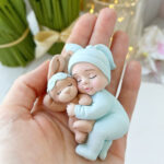 Forma silikonowa „Maluch z zajączkiem” 2D