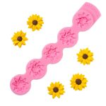 Forma silikonowa „Słonecznik mini” – 5 gniazd.