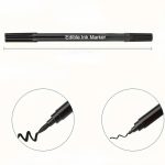 Pisak spożywczy dwustronny czarny.