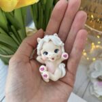 Forma silikonowa „Koniczek mini na grzbiecie”