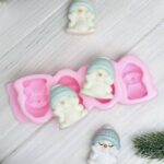 Forma silikonowa „Bałwanki”