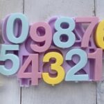 Forma silikonowa „Cyfry 4,5 cm”