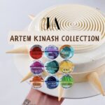 Autorski zestaw barwników wodnorozpuszczalnych ARTEM KINASH COLLECTION – 9 szt.