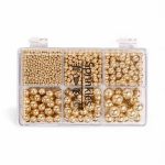 Zestaw posypek cukrowych. Złoty.