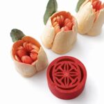 Tylka do kwiatów z zefiru „Tulipan 4”, 4 cm.