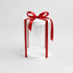 Pudełko okrągłe prezentowe na tort 16*23 cm