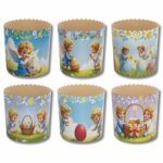 Forma na paskę 300 g. Z aniołkami. 5 szt