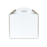 Pudełko na tort z rączką 20x20x25 cm.