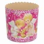 Forma na paskę 200 g. Z aniołkami. 5 szt - obrazek 2