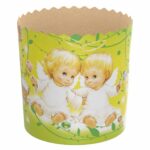 Forma na paskę 200 g. Z aniołkami. 5 szt - obrazek 5