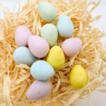 Jajka czekoladowe małe dekoracja wielkanocna 1,5cm 50g