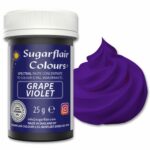 Barwnik wodorozpuszczalny w paście Sugarflair - Grape Violet (25 g)