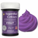 Barwnik wodorozpuszczalny w paście Sugarflair - Violet (25 g)