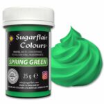 Barwnik wodorozpuszczalny w żelu Sugarflair - Spring Green (25 g)