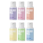 Zestaw 6 barwników spożywczych Colour Mill „Pastel” – 6 × 20 ml - obrazek 2