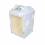 Pudełko na paskę niebieskie 15×15×20 cm