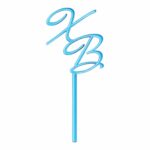 Topper wielkanocny akrylowy ХВ błękitny