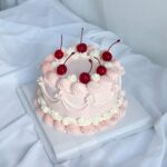 Czereśnie koktajlowe czerwone dekoracja na tort deser z ogonkami bez pestek 12 szt - obrazek 2