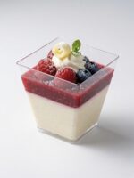 Pucharki plastikowe do deserów 
180 ml. 5 szt. - obrazek 3