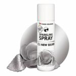 Barwnik w sprayu spożywczy srebny New Silver 50 ml, Food Colours