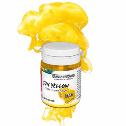 Barwnik w proszku Żółty słoneczny 25 g - Food Colours