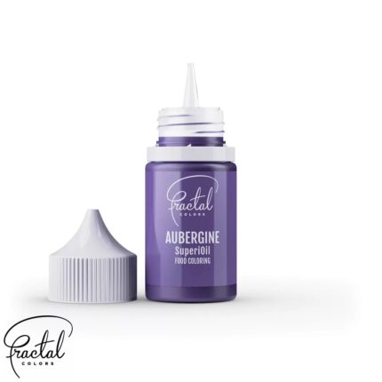 Barwnik olejowy do czekolady mas tłustych Fractal AUBERGINE 30ml