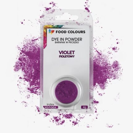 Barwnik wodorozpuszczalny w proszku Fioletowy 4 g - Food Colours