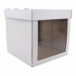 Pudełko na tort Easybox z okienkiem 20x20x20 cm