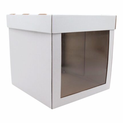 Pudełko na tort Easybox z okienkiem 20x20x20 cm